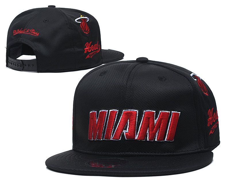 2020 NBA Miami Heat Hat 20201193->nba hats->Sports Caps